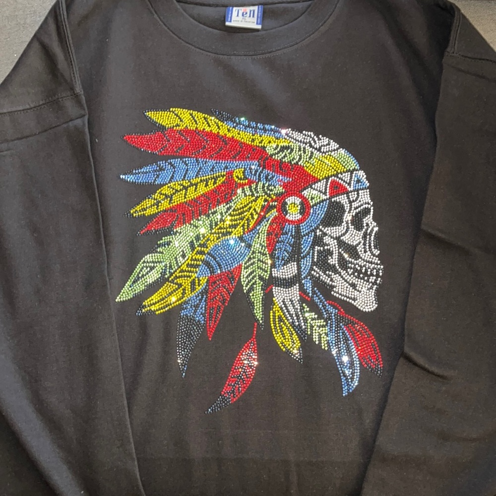 Chief rhinestone sweater